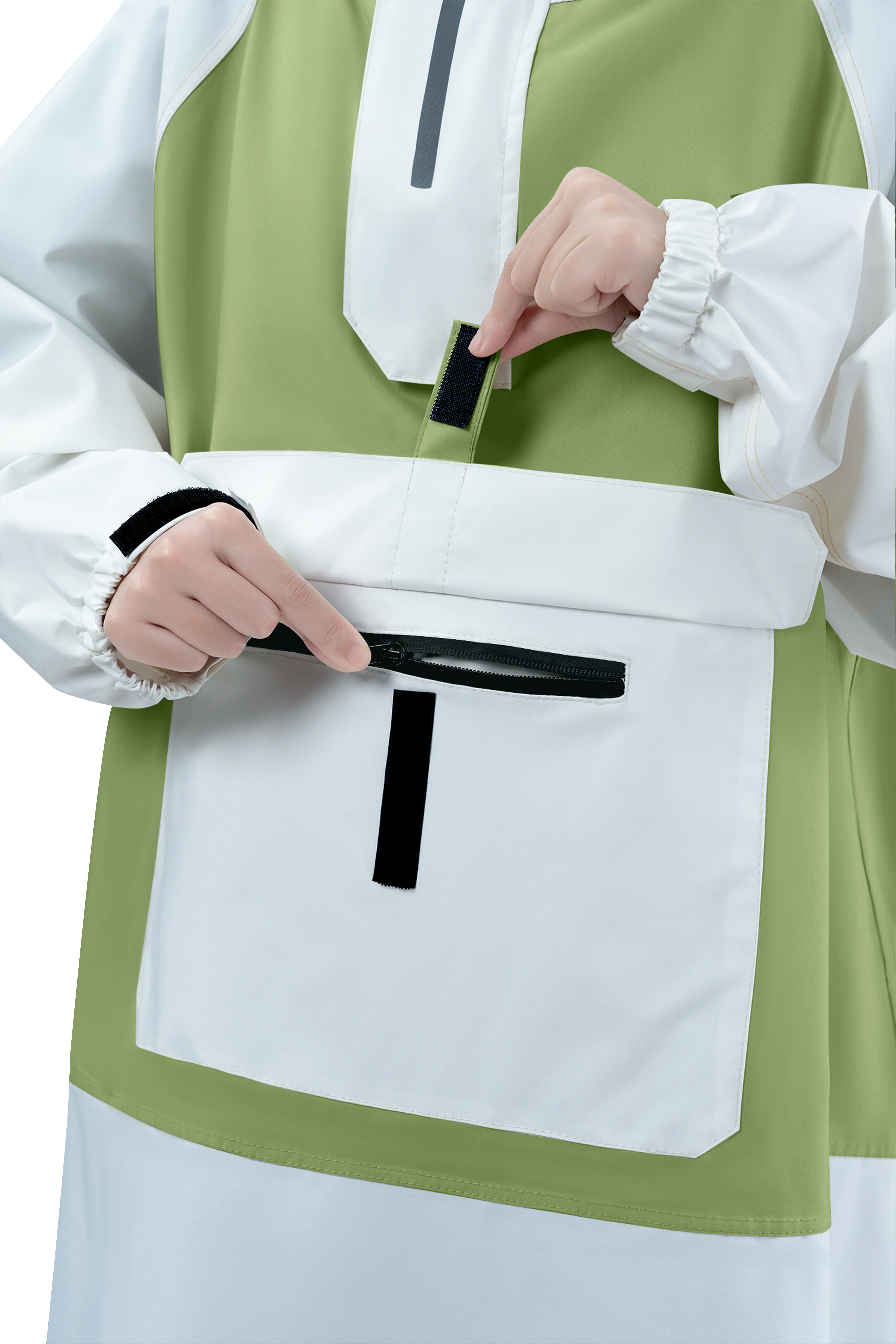 Adult Pullover Long Sleeve Raincoat