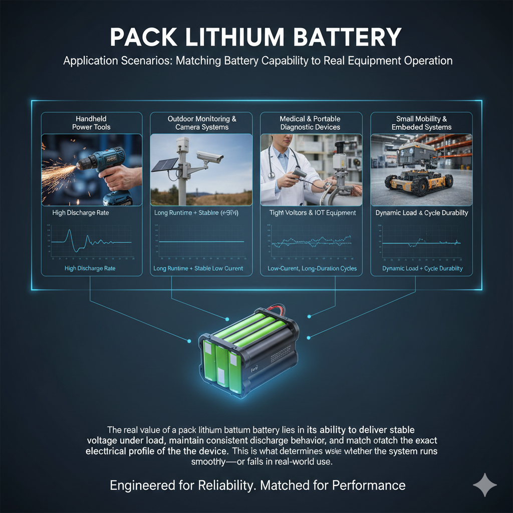 Pack Lithium Battery for Equipment Integration: Structural Design, Electrical Matching, and Cost Control Pack Lithium Battery for Equipment Integration: Structural Design, Electrical Matching, and Cost Control