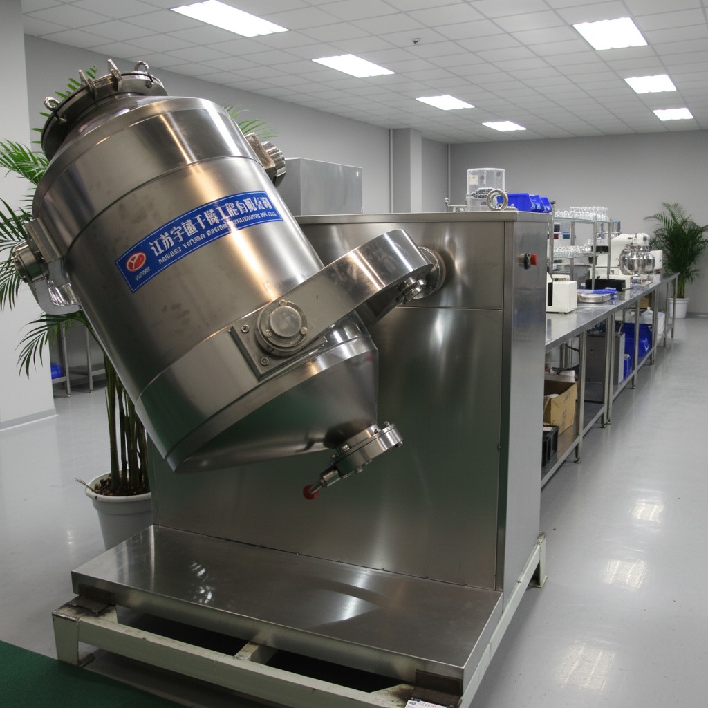 industrial mixing equipment, blending machinery, powder mixers