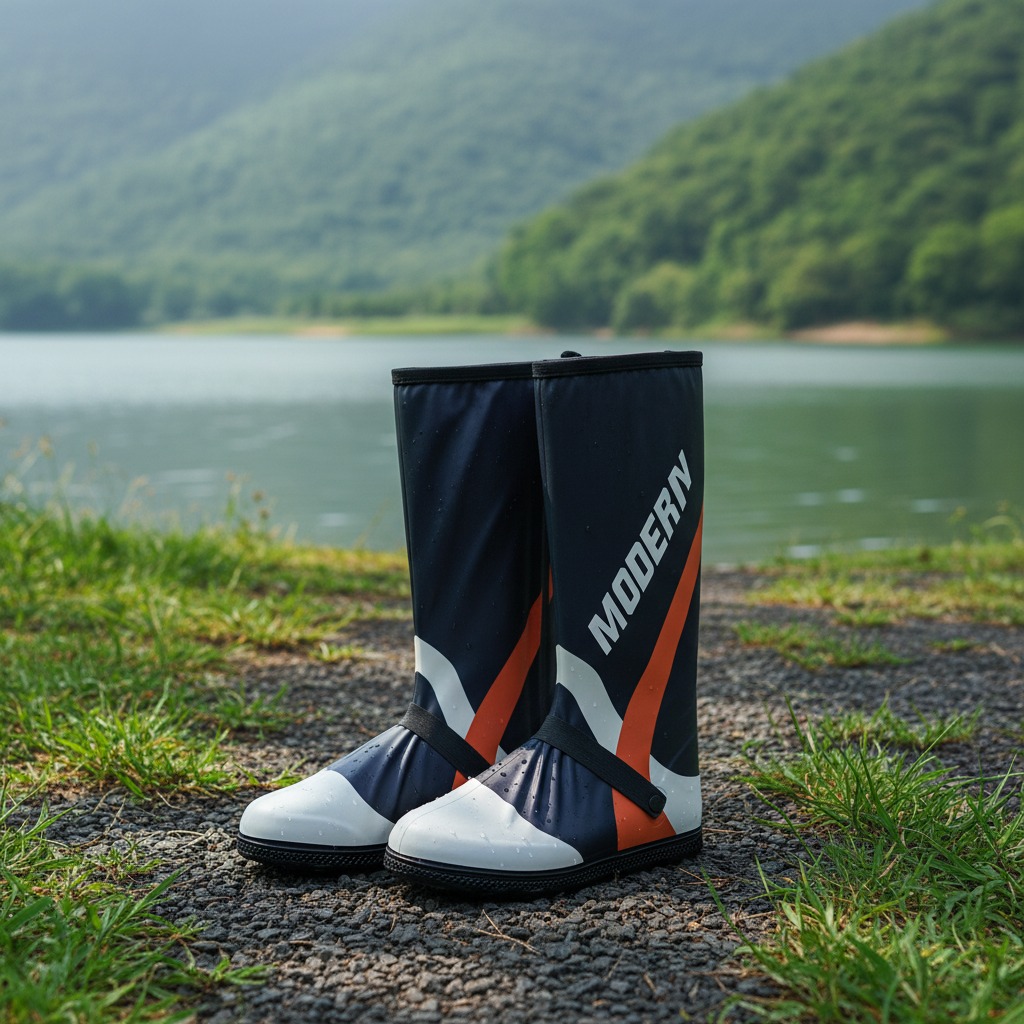 Descubre las elegantes y funcionales botas de lluvia Crocs.