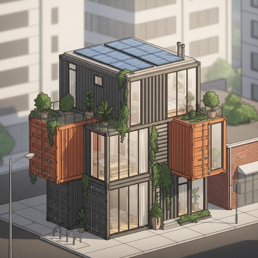 shipping container home floor plans