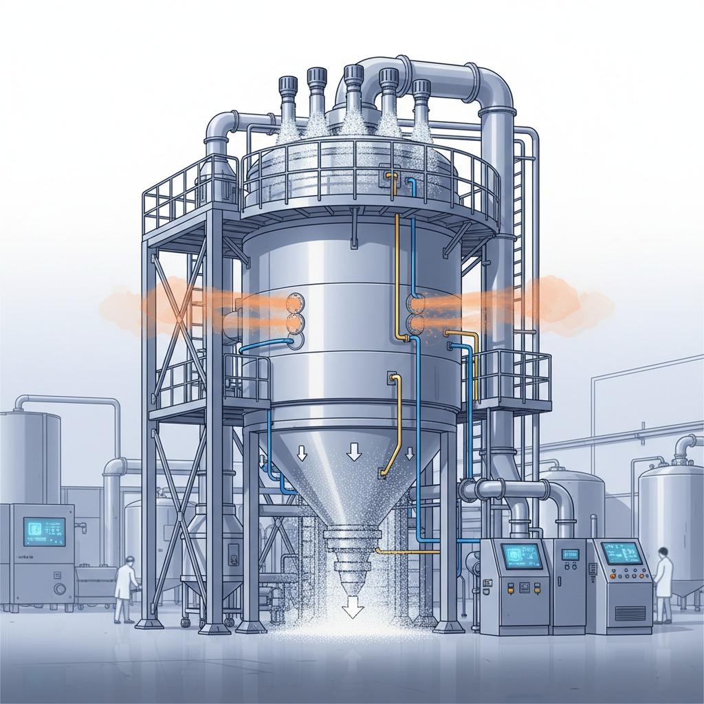 industrial spray dryer supplier, spray drying equipment suppliers, high-efficiency spray dryers, spray dryer manufacturers