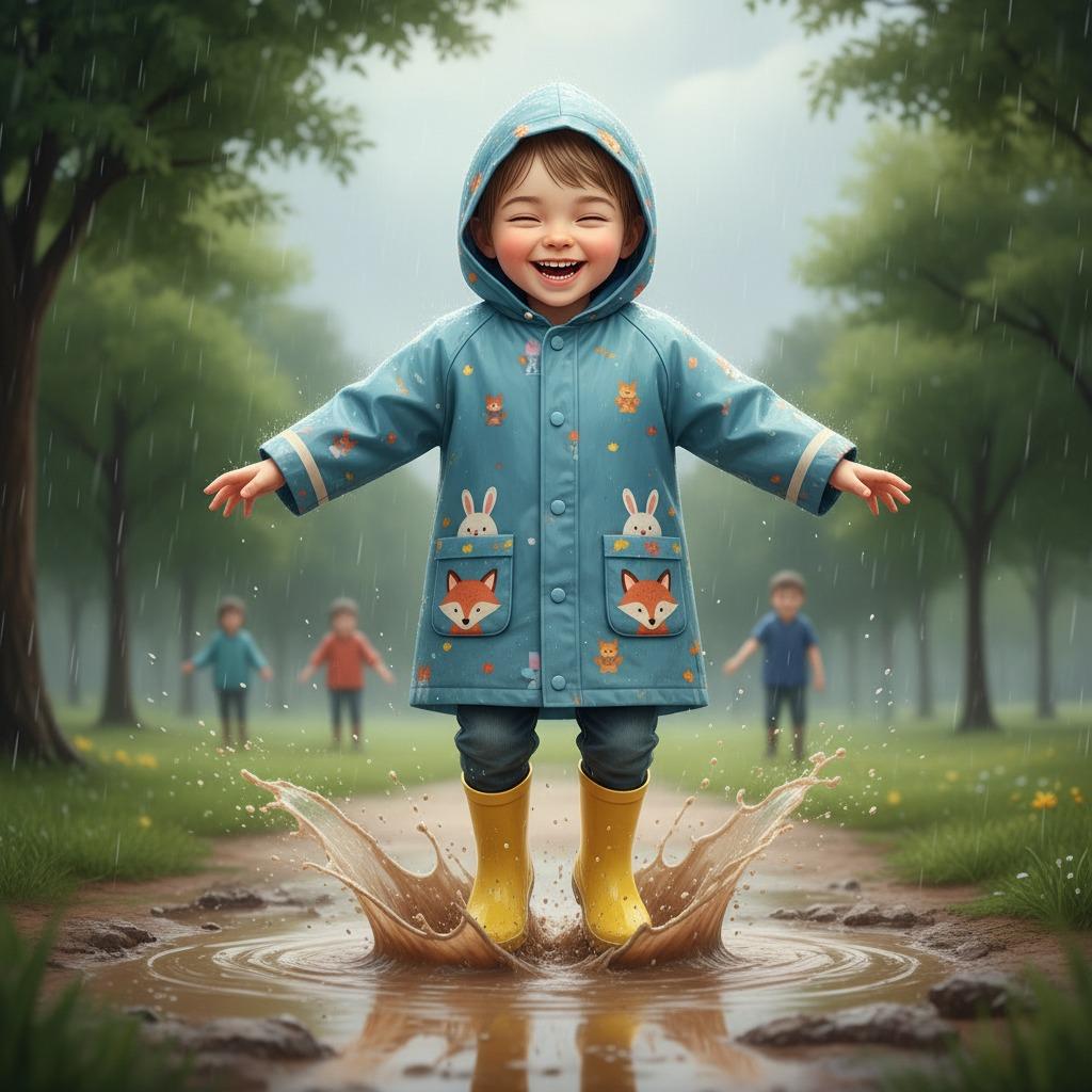 เสื้อกันฝนลายการ์ตูน