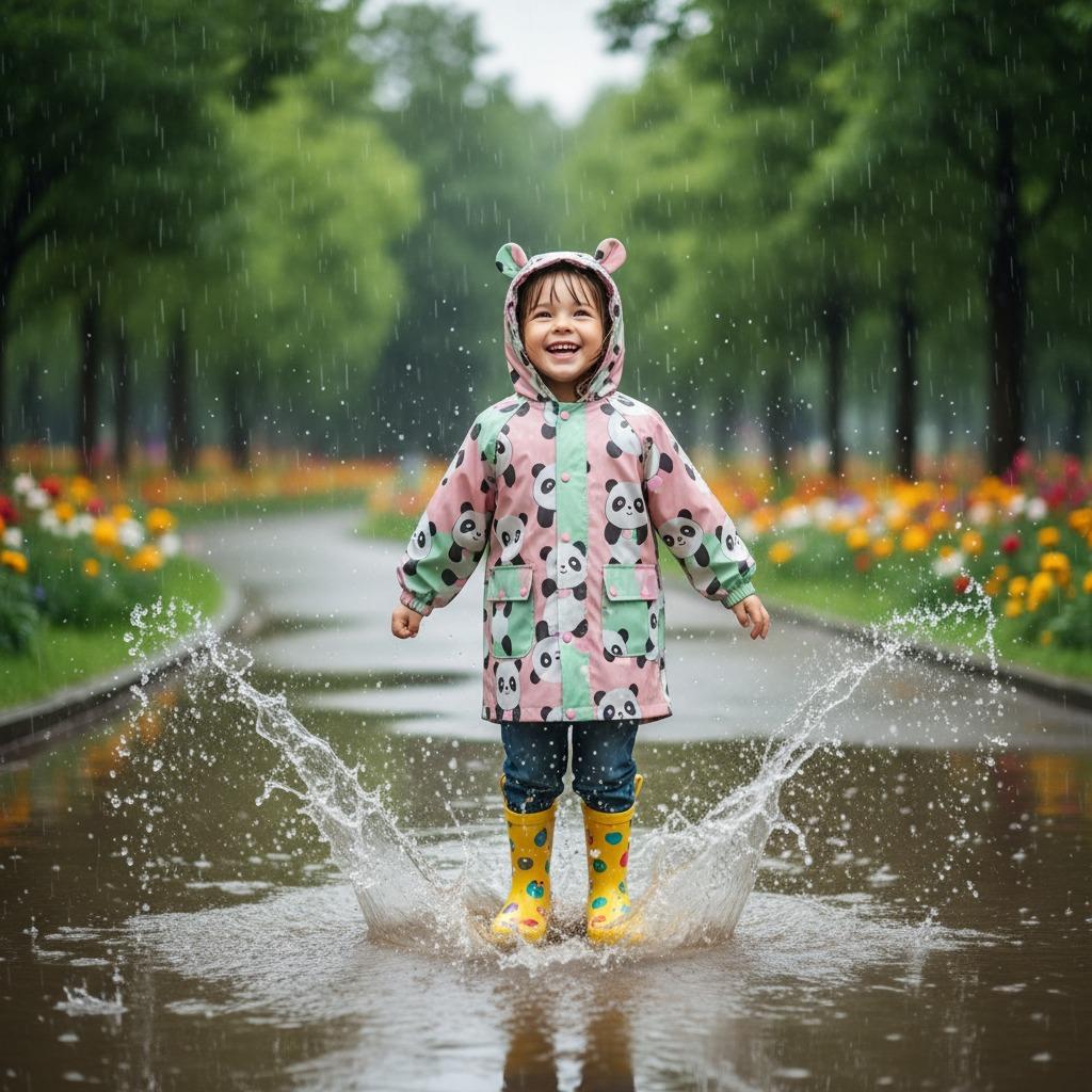 เสื้อกันฝนเด็กน่ารัก