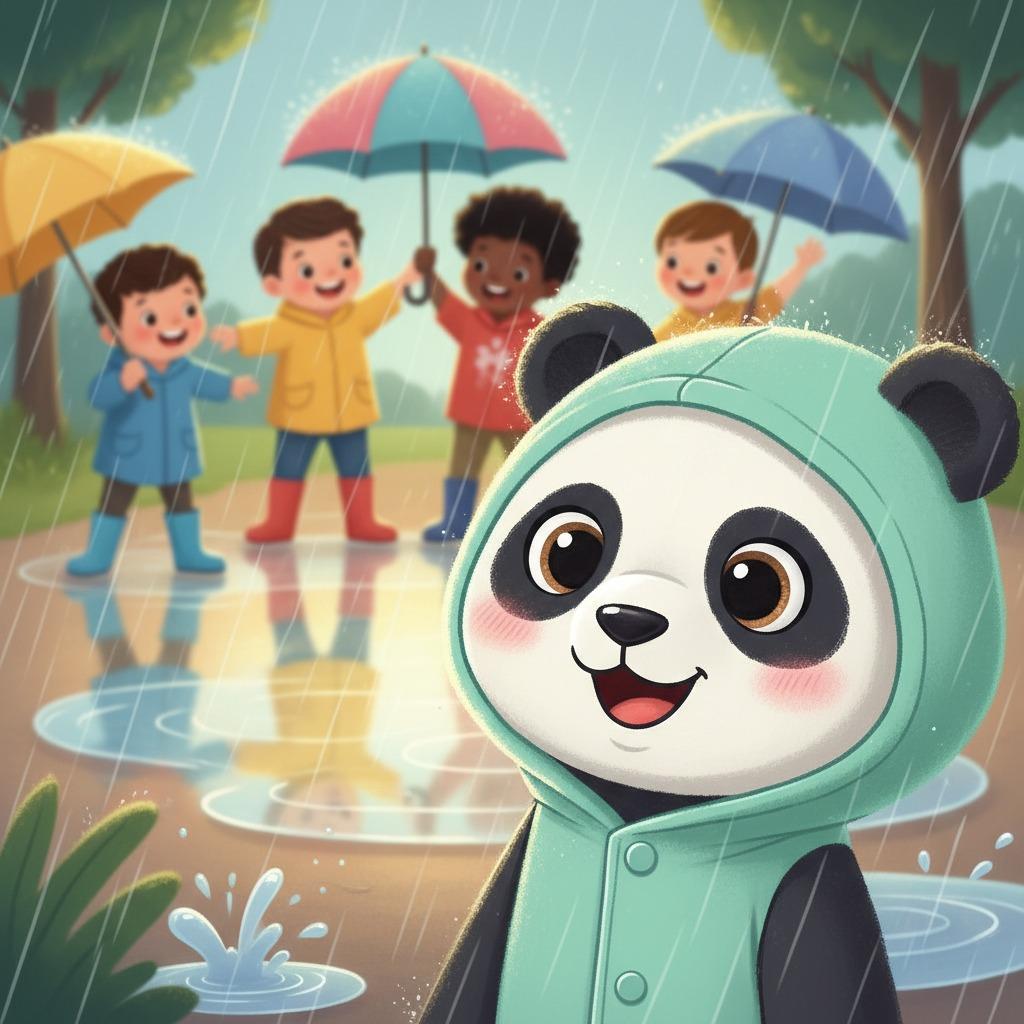 เสื้อกันฝนเด็กน่ารัก