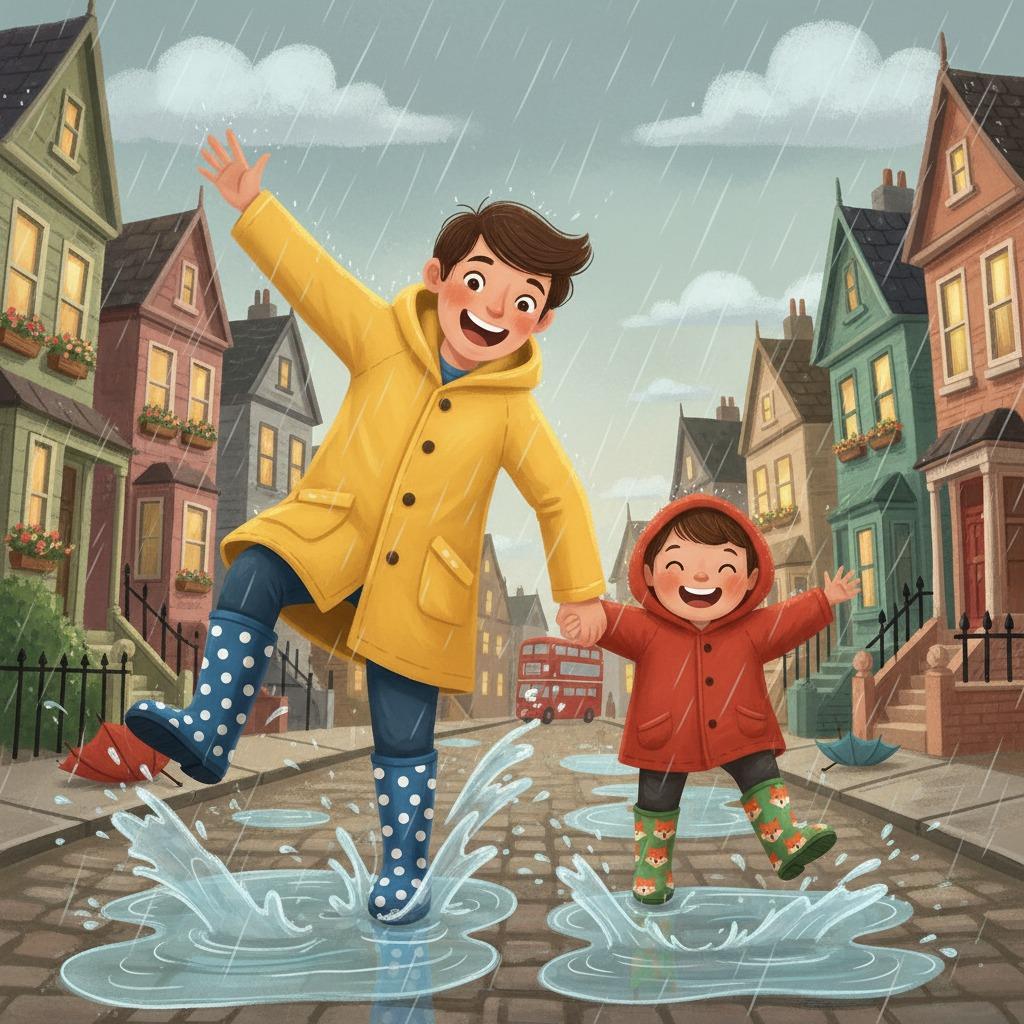 사랑스러운 레인부츠로 스타일리시하게 외출하세요