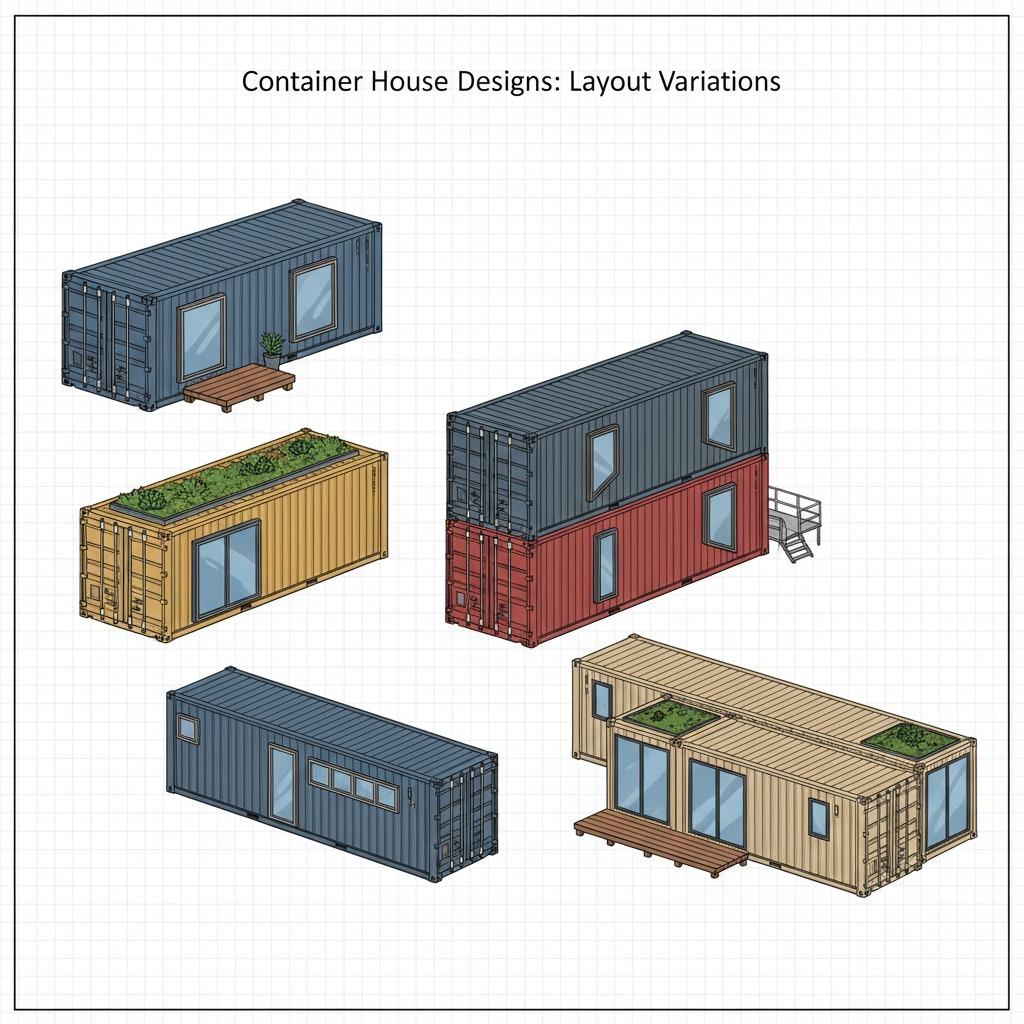 Designing Cargo Container Home Floor Plans