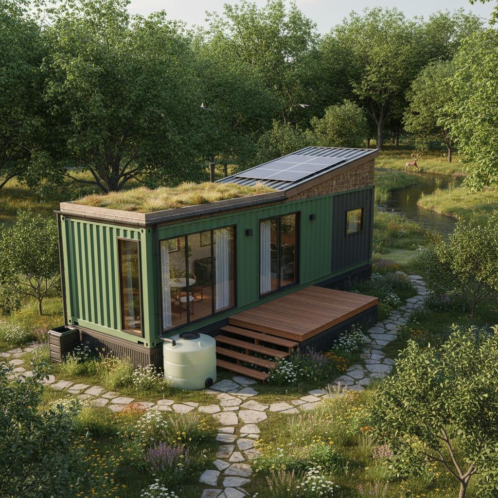 40 ft container home plans