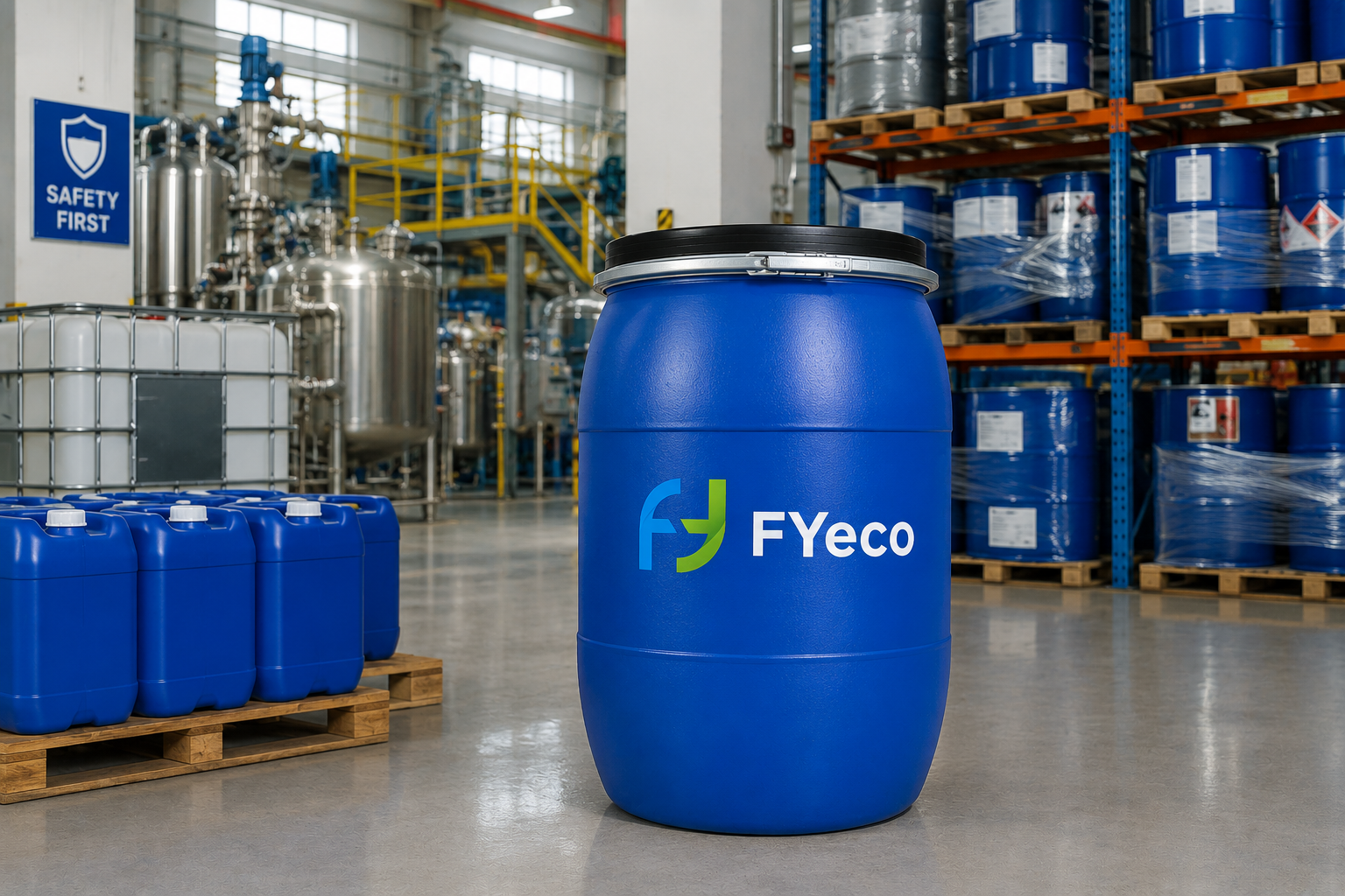 Fornitore di fusti per prodotti chimici: imballaggi affidabili per lo stoccaggio di liquidi industriali.