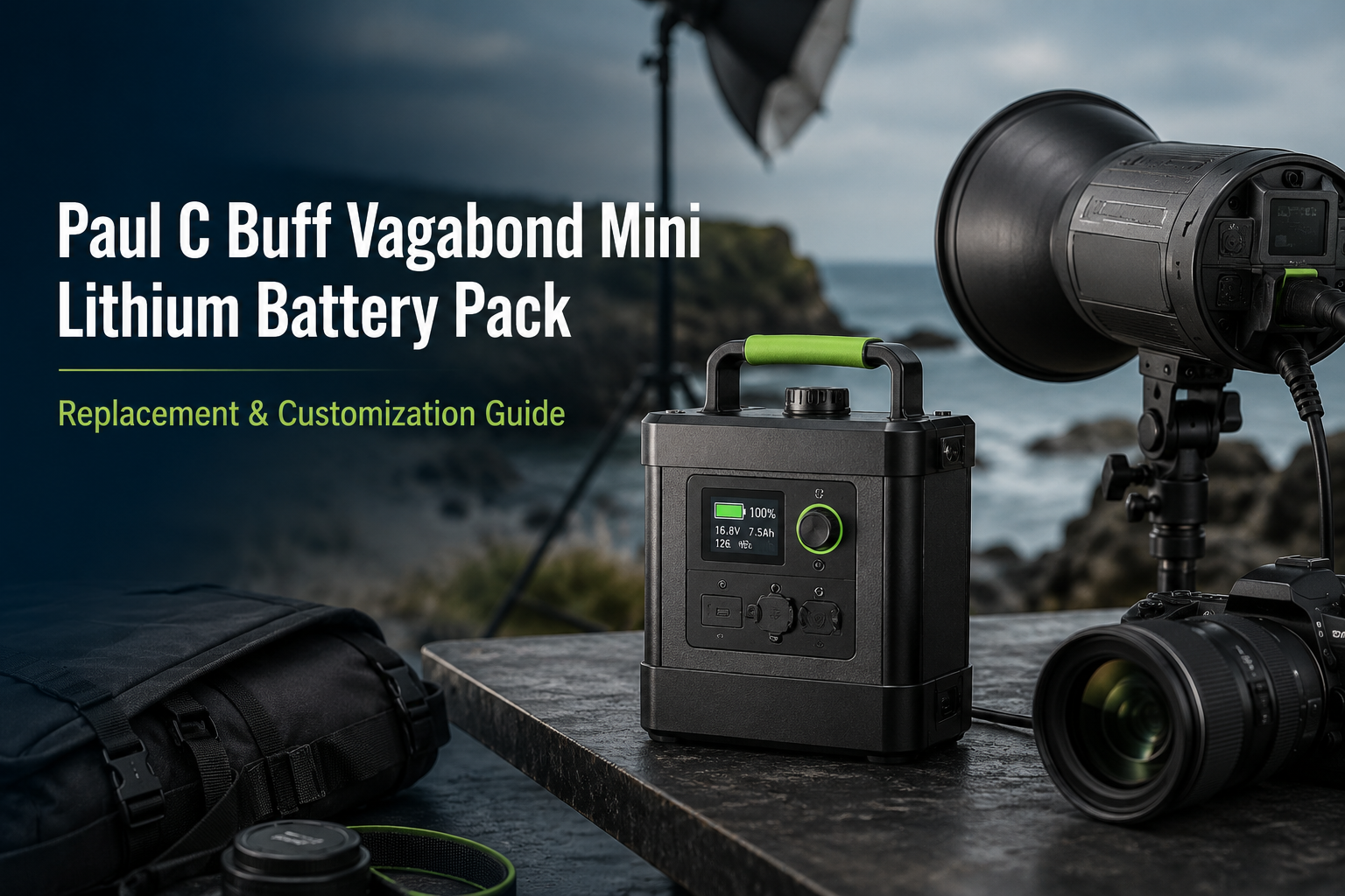 Paul C Buff Vagabond Mini Lithium Battery Pack: What Buyers Should Know Before Replacement or Customization