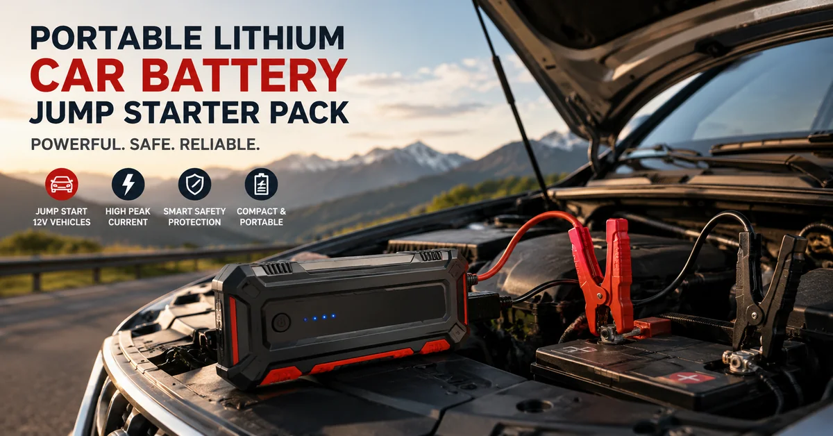 Portable Lithium Car Battery Jump Starter Pack: OEM Buying Guide for Auto Emergency Power