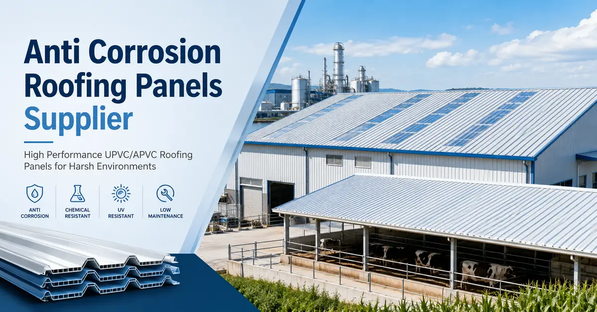 PVC Roofing Sheet Manufacturer: How to Choose Durable Roof Panels for Farms, Factories, and Project Buildings