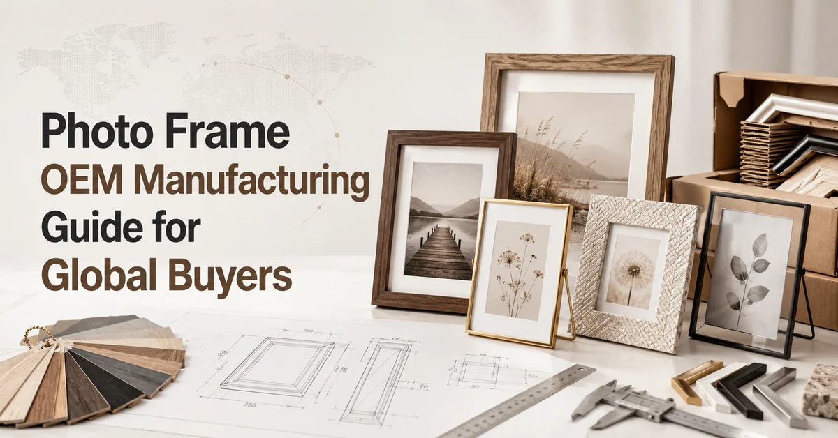 Photo Frame OEM Manufacturing: How HoeGifts Supports Custom Frame Production for Global Home Décor Buyers