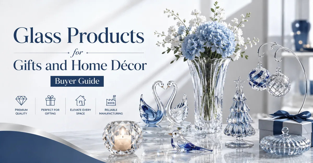 Why Glass Products Remain a Strategic Category for Modern Gifts and Home Décor