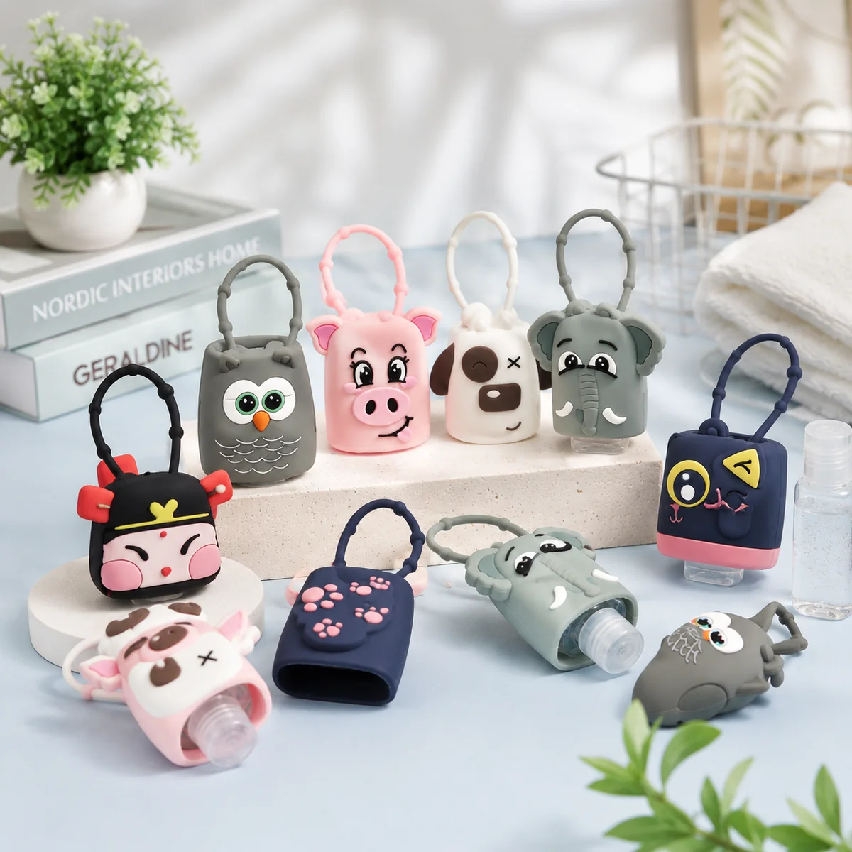 silicone hand sanitizer holder materials