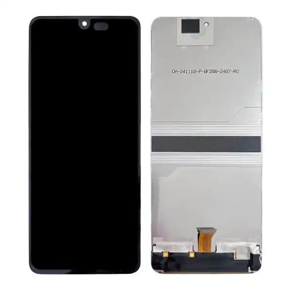 Ensamblaje de pantalla LCD táctil digitalizadora sin marco para ZTE Nubia Flip2 NX732J