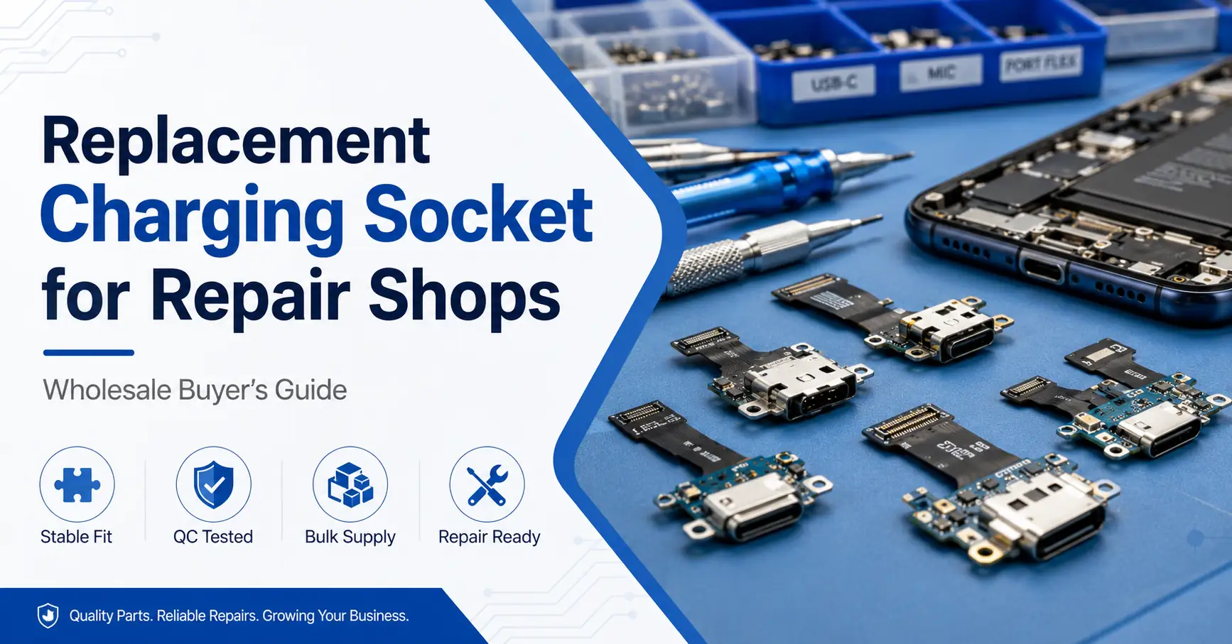 Replacement Charging Socket for Repair Shops: Wholesale Buyer’s Guide