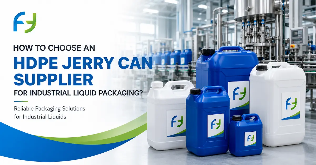 How to Choose an HDPE Jerry Can Supplier for Industrial Liquid Packaging?