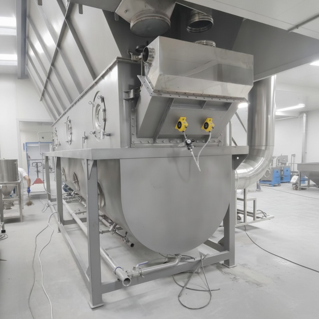 Vibrating Fluid Bed Dryer Manufacturer, vibrating fluid bed dryer supplier, vibrating fluid bed drying equipment