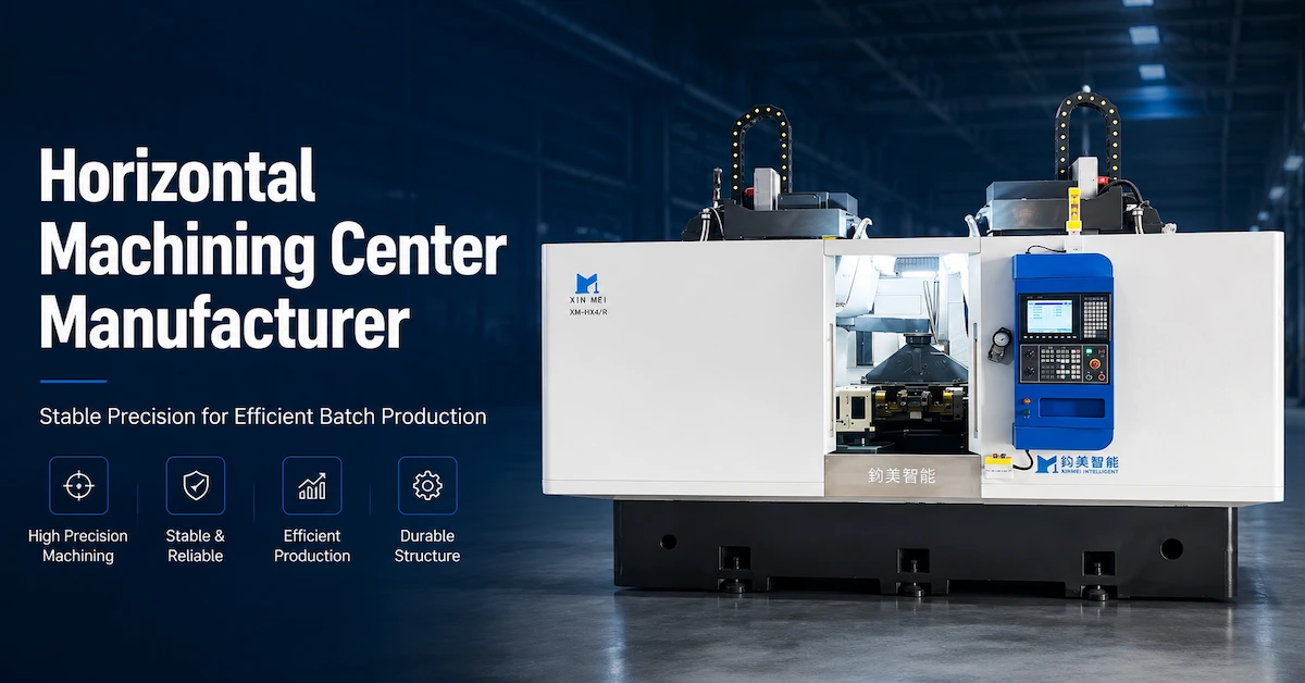 Horizontal Machining Center Manufacturer for Stable Precision and Batch Production