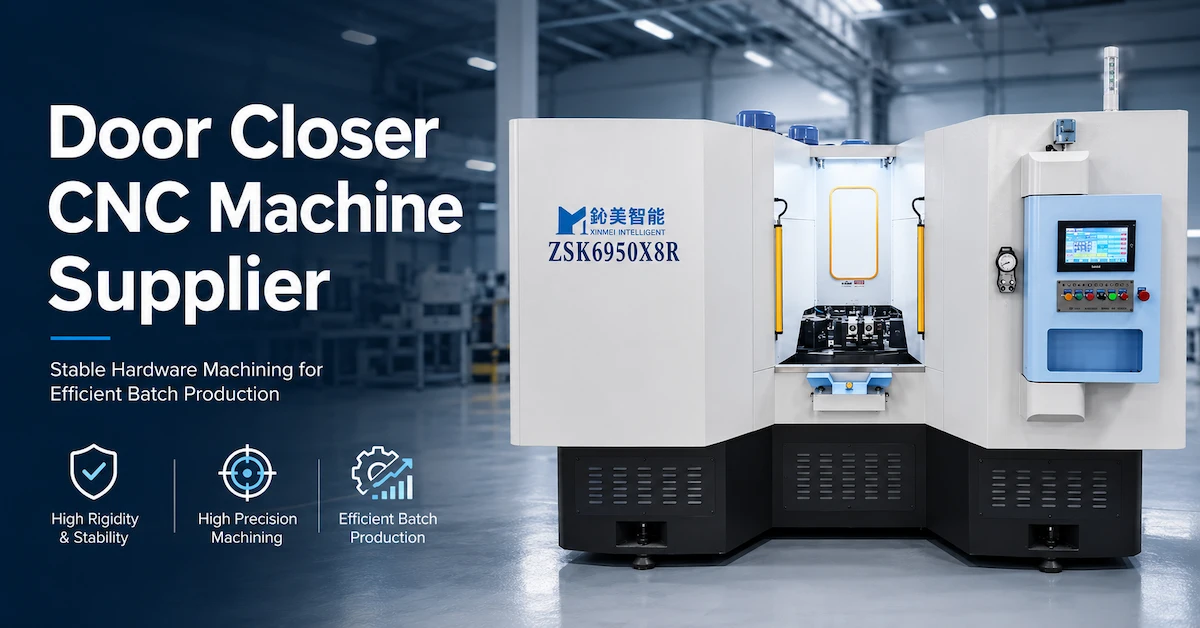 Door Closer CNC Machine Supplier for Stable Hardware Mass Production