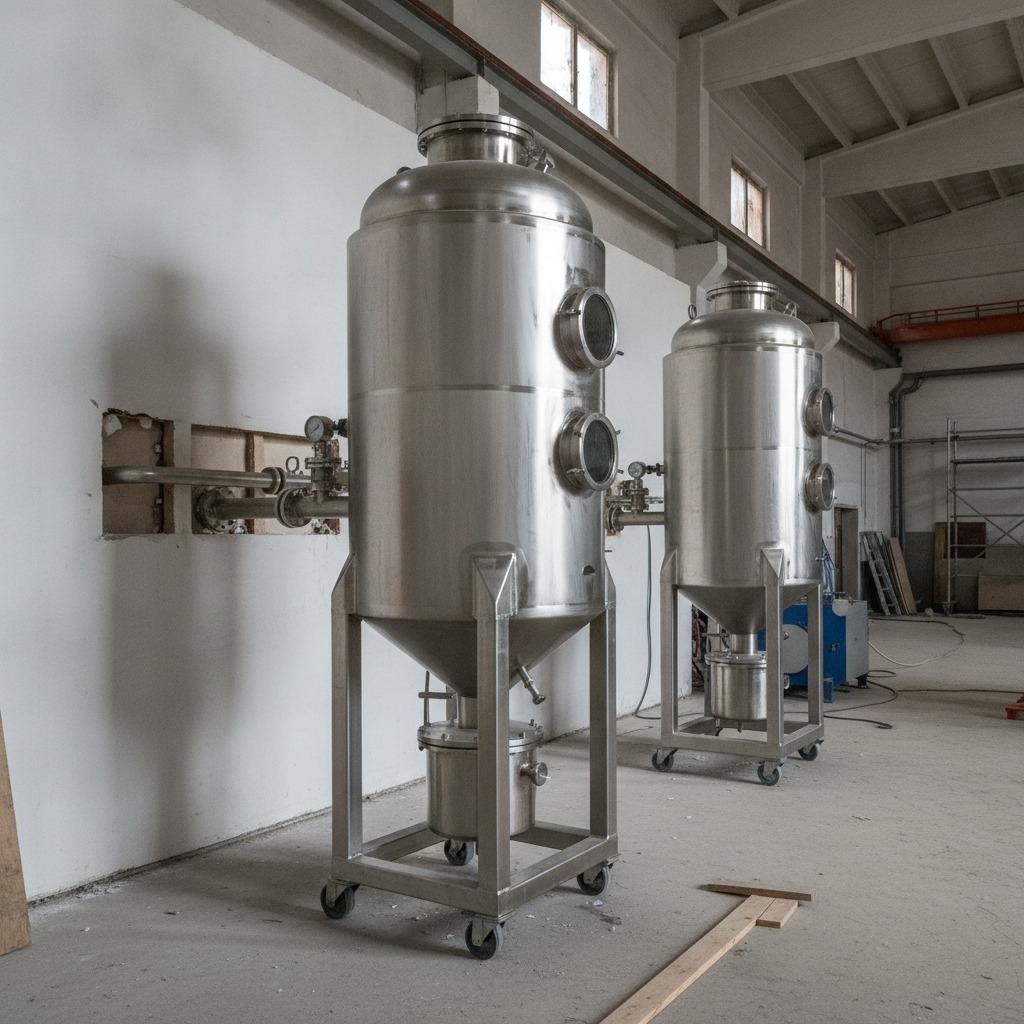 vertical boiling dryer