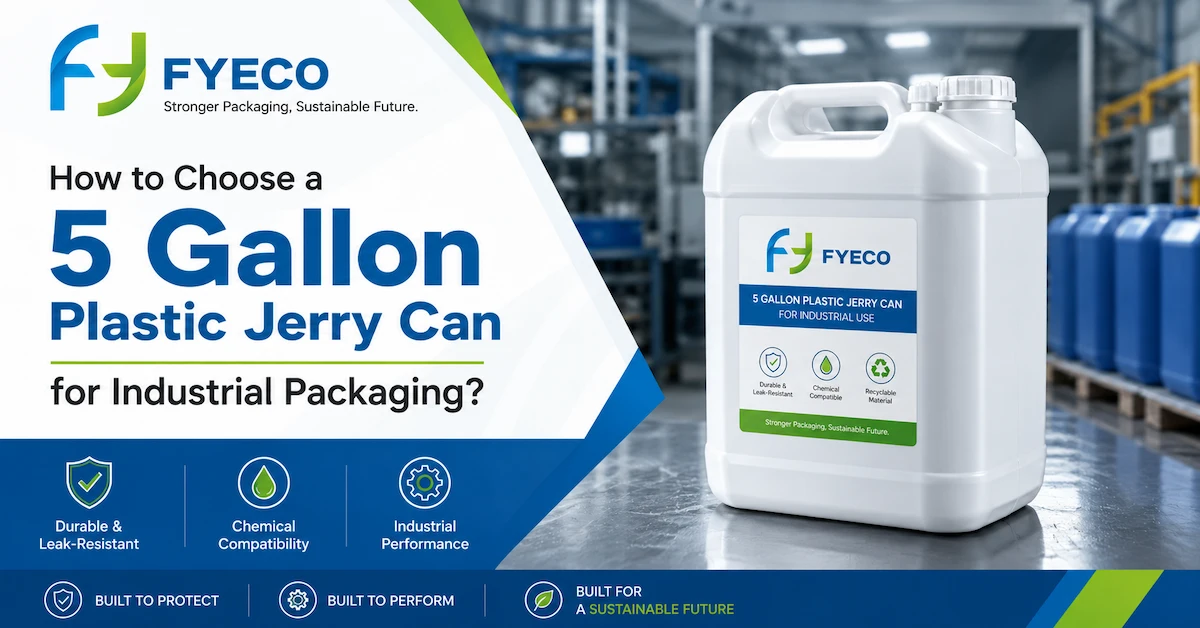 FYECO 5 gallon plastic jerry can