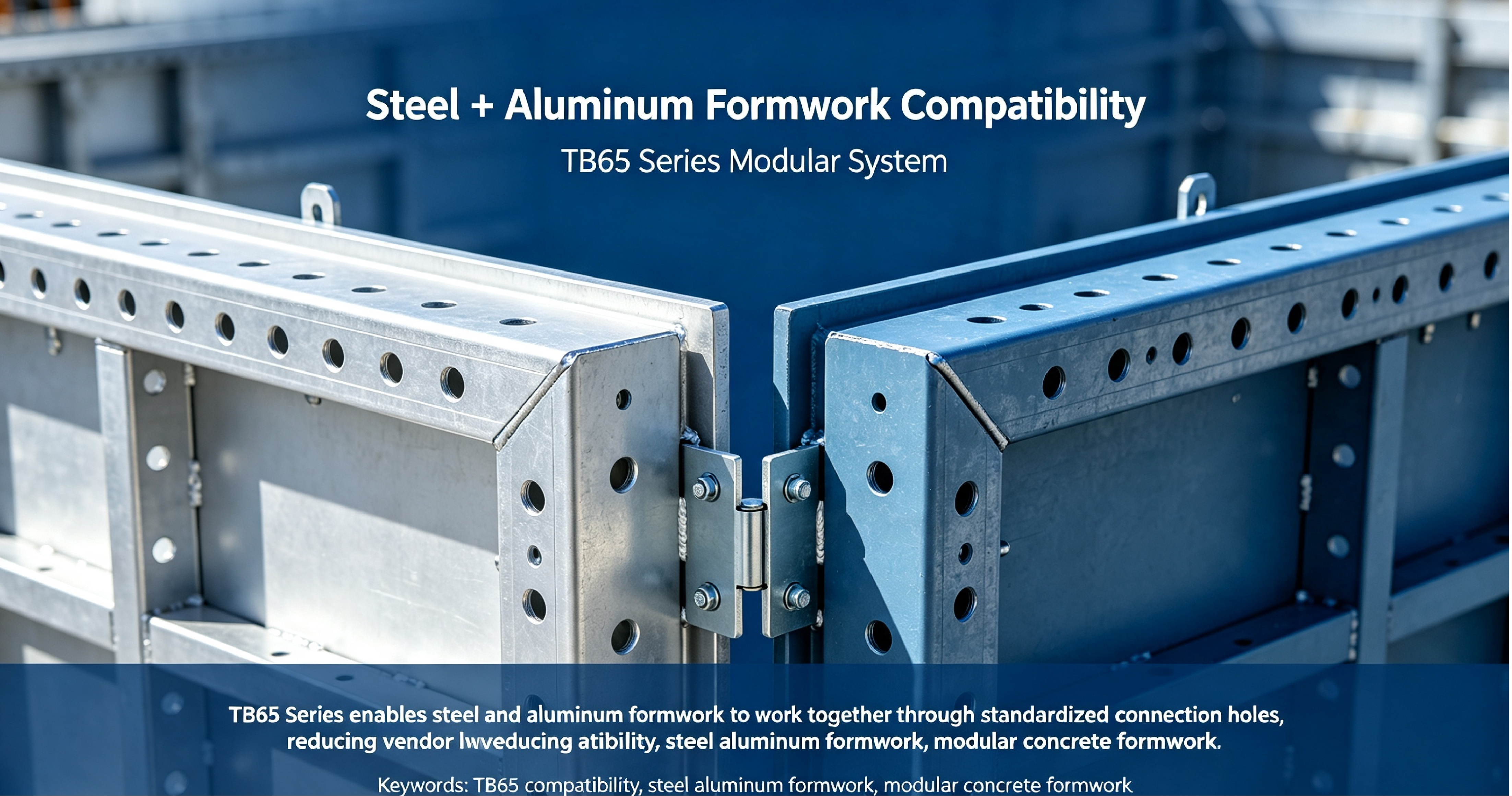 Ist die Kombination von Stahl- und Aluminiumschalungen möglich? TB65-Kompatibilität erklärt
