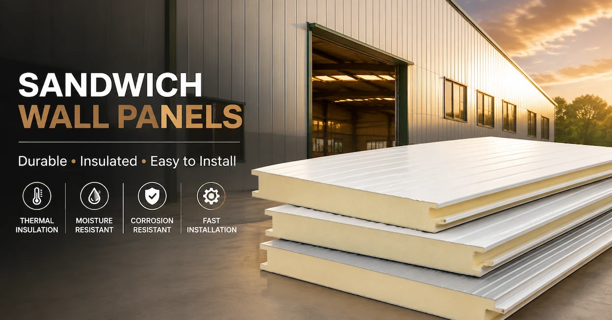 Sandwich Wall Panels Manufacturer: How to Choose Efficient Insulated Wall Solutions for Modern Buildings