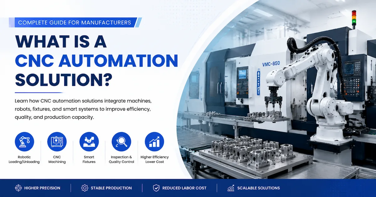 What Is a CNC Automation Solution? A Complete Guide for Manufacturers