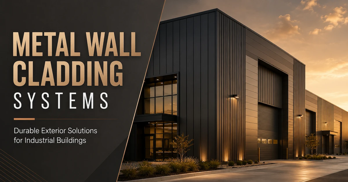 Metal Wall Cladding Systems: How to Choose Durable Exterior Wall Solutions for Industrial Buildings