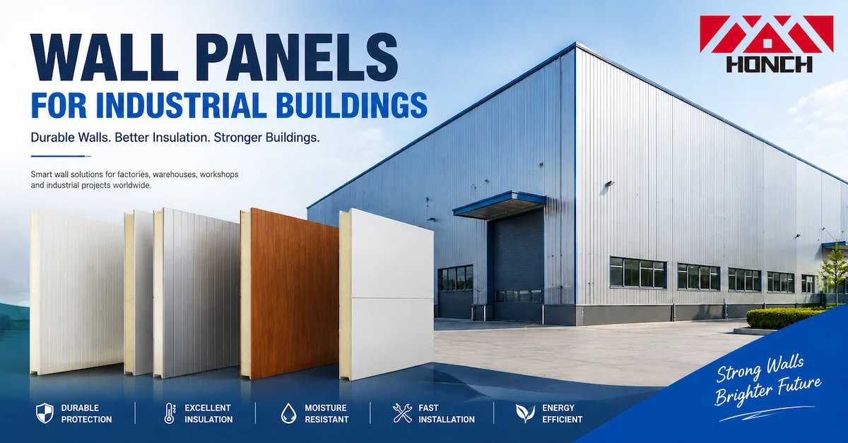 Wall Panels for Industrial Buildings: How to Choose Durable and Efficient Wall Systems for Factories