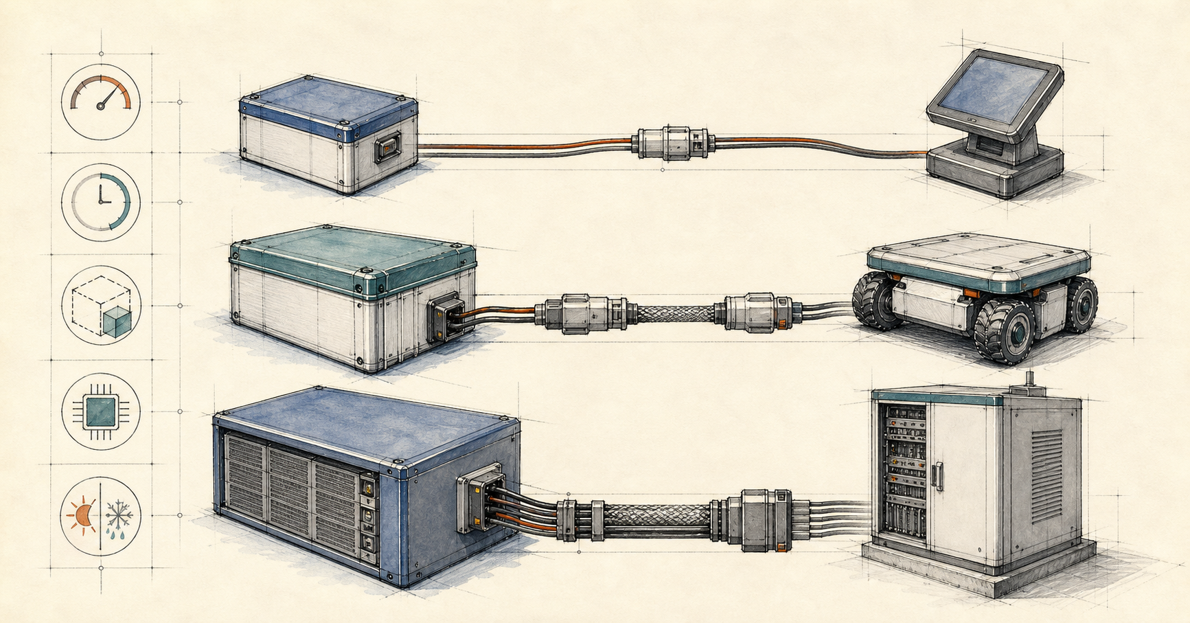 Battery voltage platform selection comparison