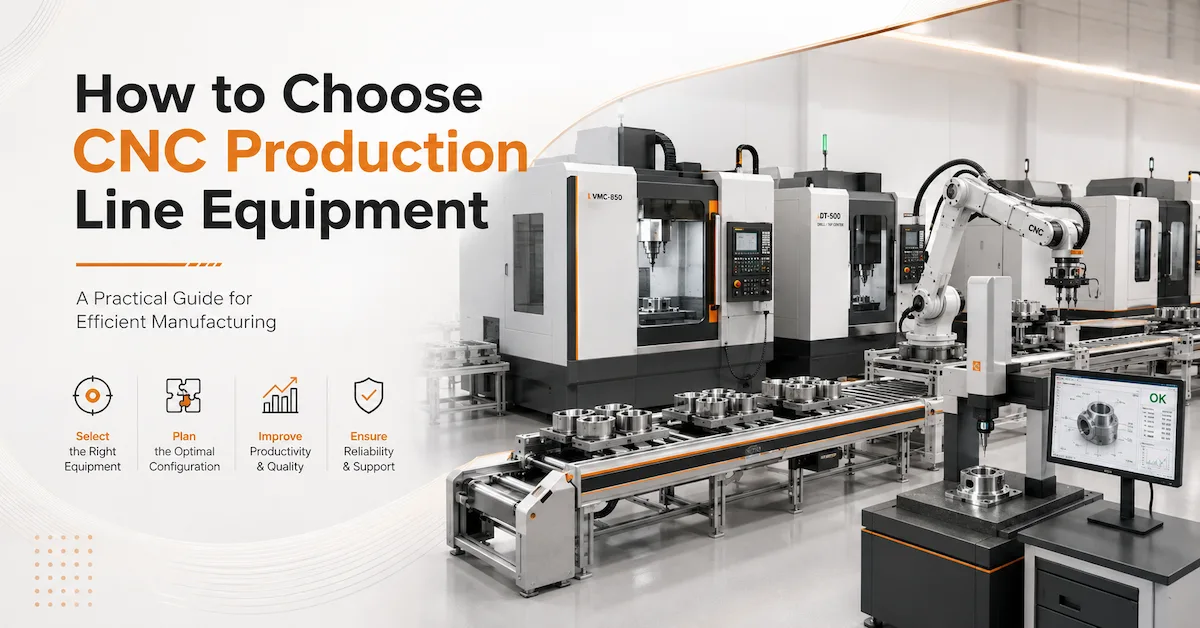 How to choose CNC production line equipment
