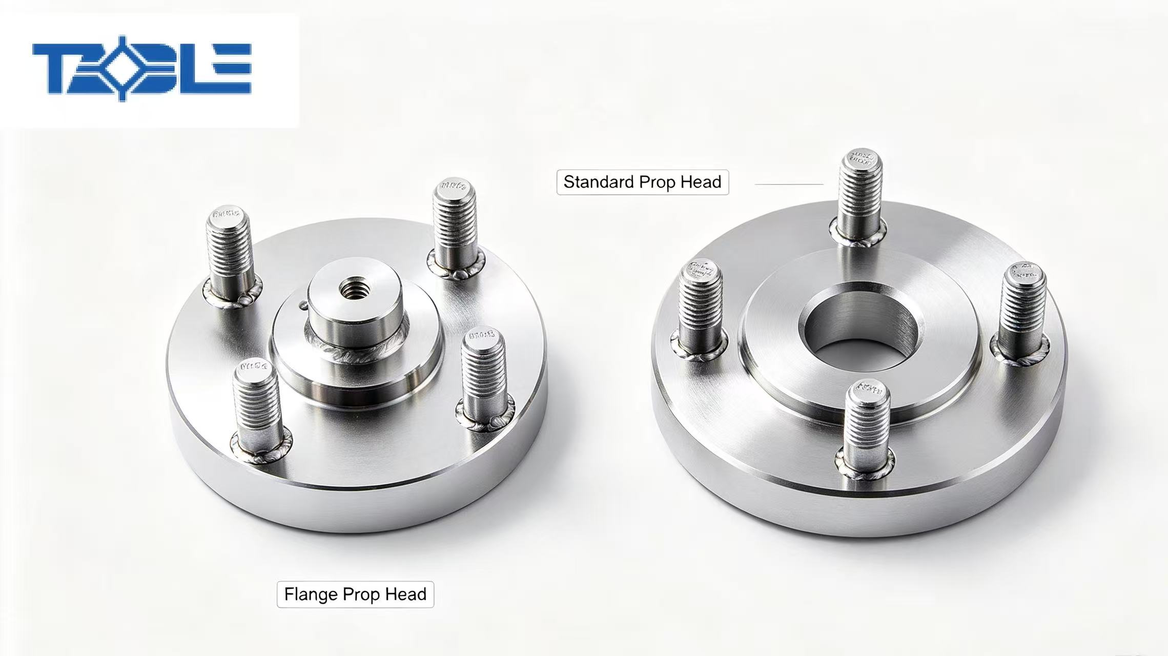 HD close-up of two types TABLE Regular prop heads, standard and flange four-pin support heads for slab formwork.jpg