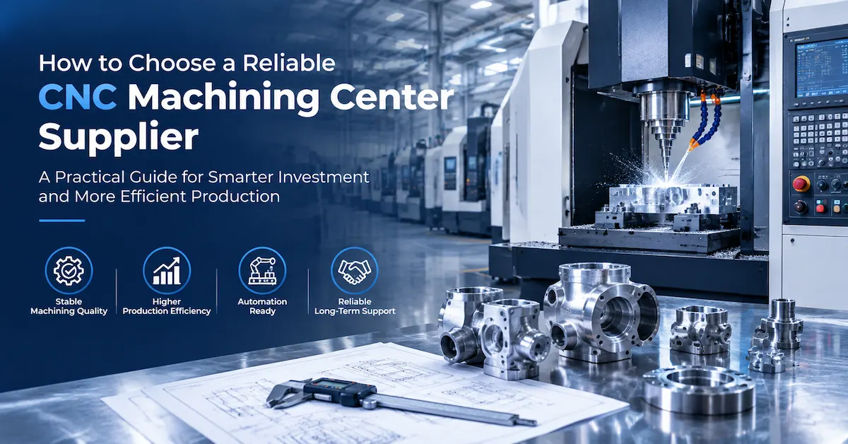 How to Choose a Reliable CNC Machining Center Supplier for Industrial Production