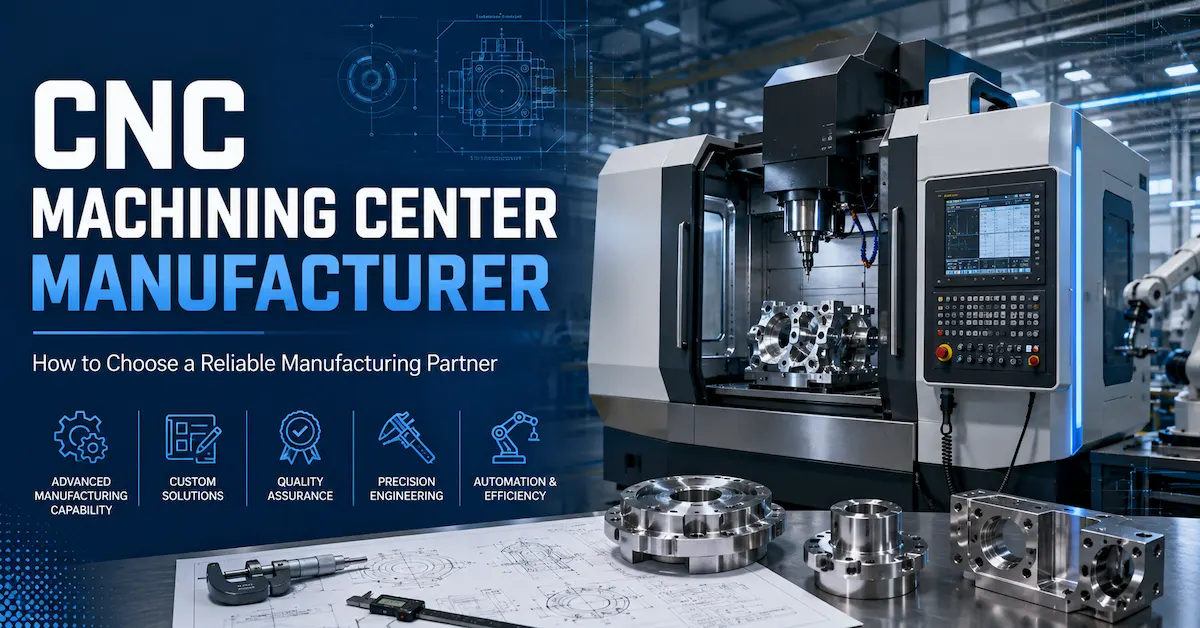 How to Choose a Reliable CNC Machining Center Manufacturer for Your Factory