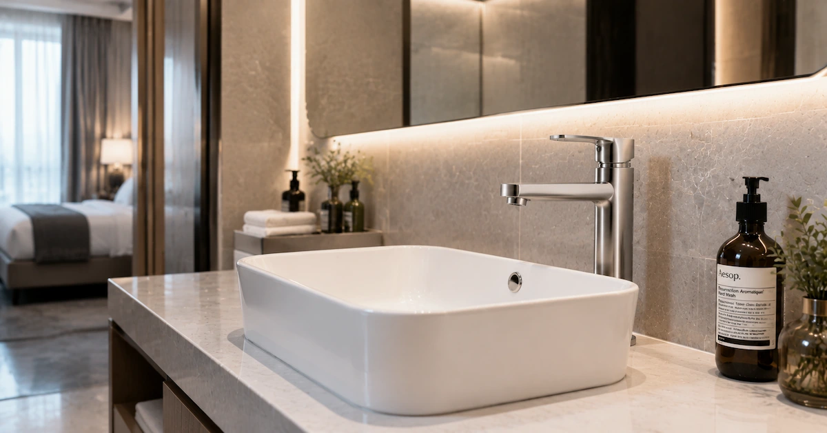 hotel bathroom faucet manufacturer