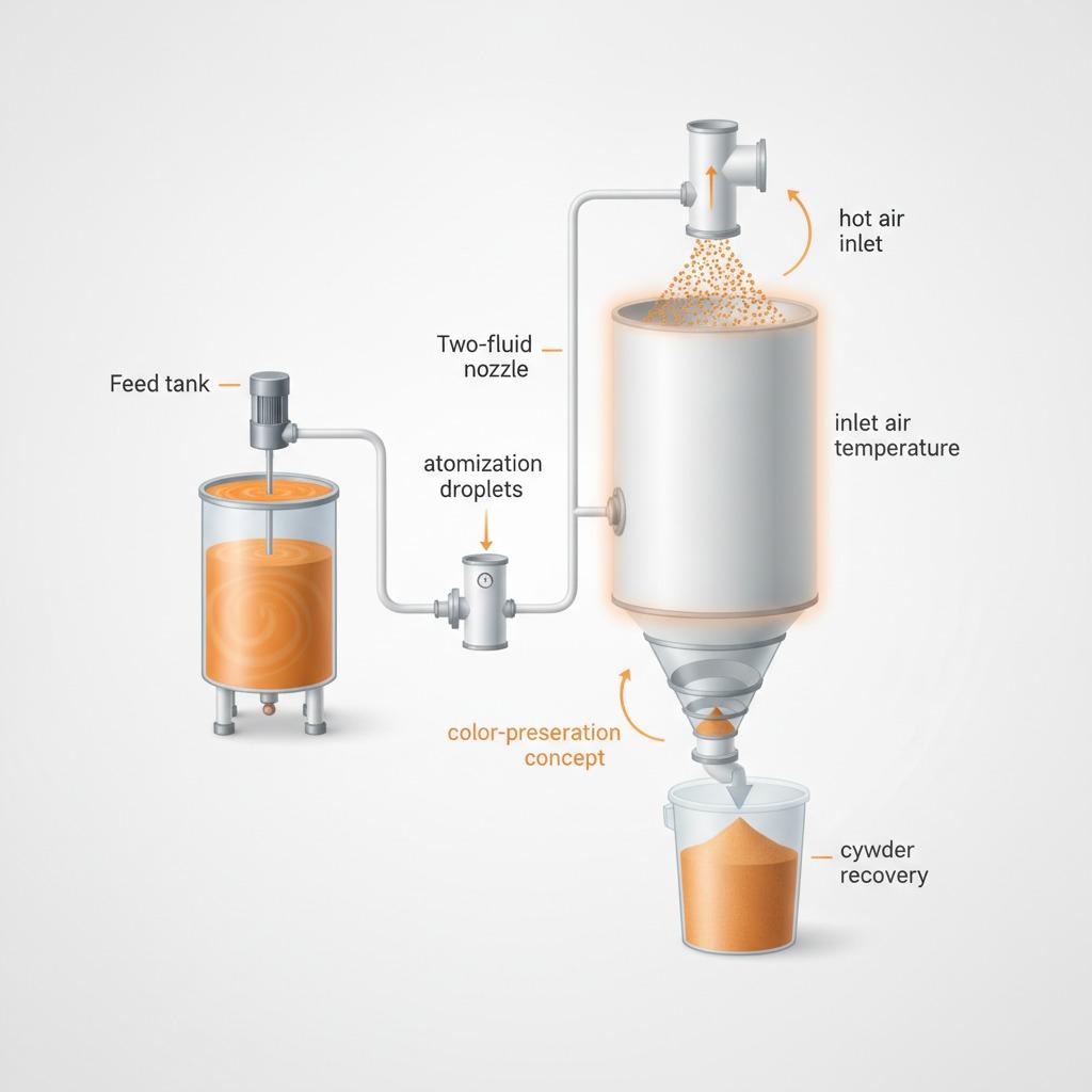 fruit powder spray drying