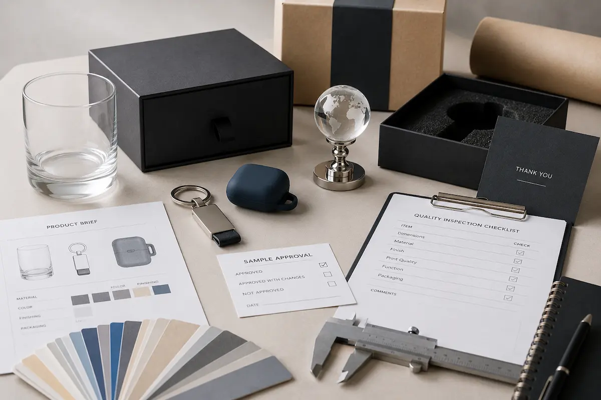 Promotional gifts manufacturer quality control