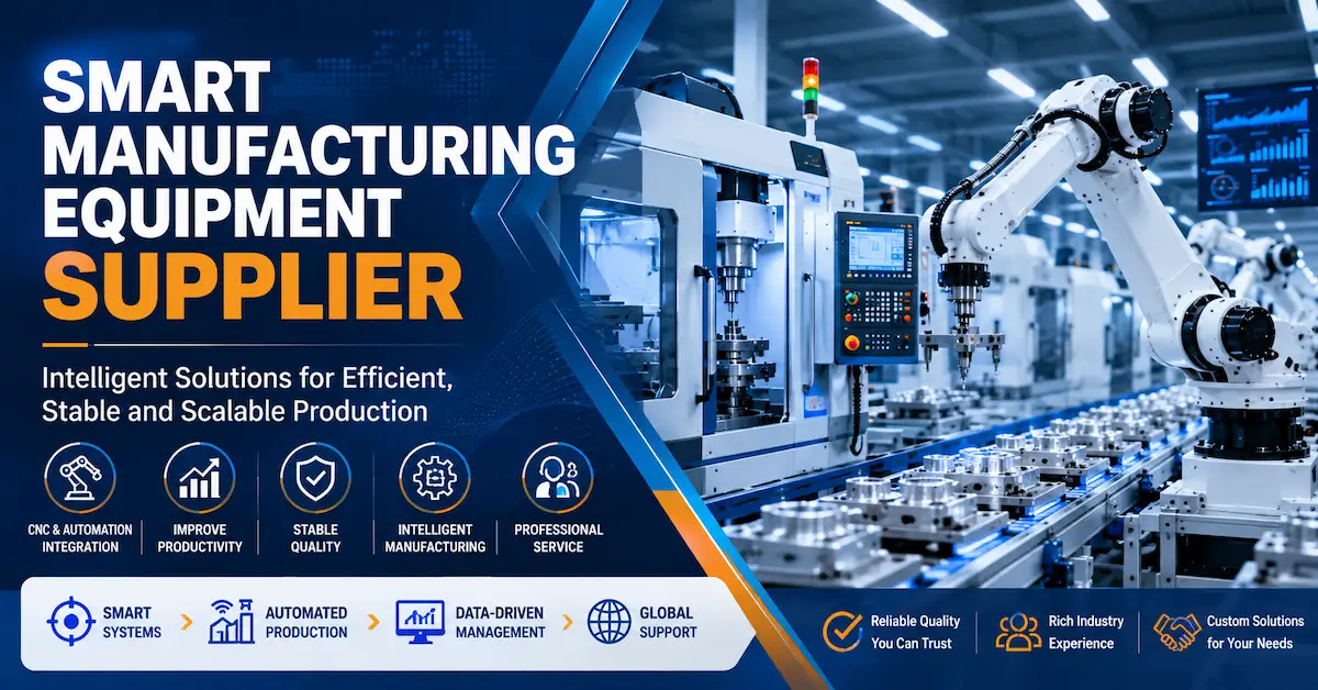 How to Choose a Smart Manufacturing Equipment Supplier for Automated Production