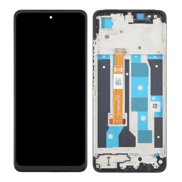 For Oppo Realme C65 4G LCD Display Touch Screen Digitizer Assembly With Frame