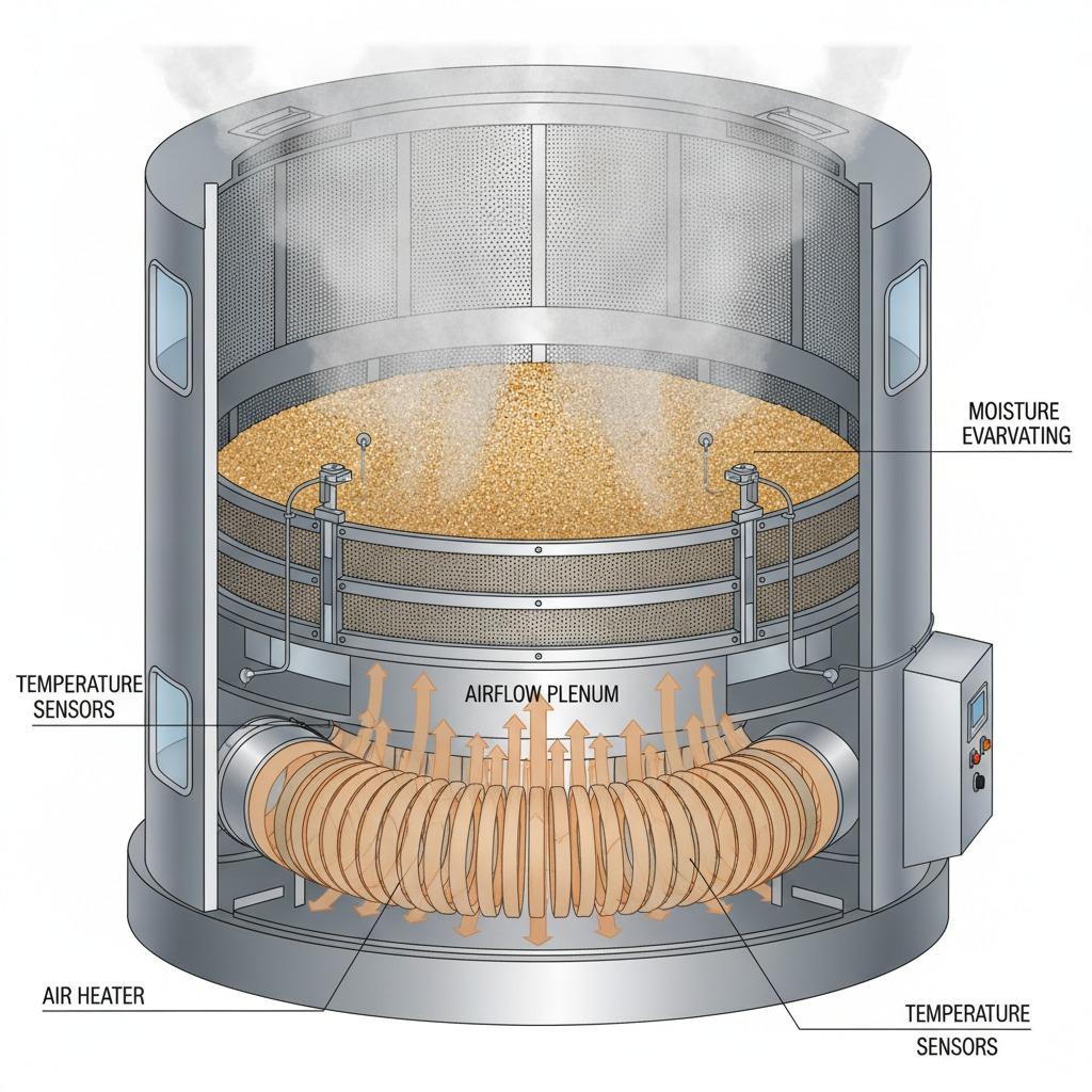 animal feed ingredient drying