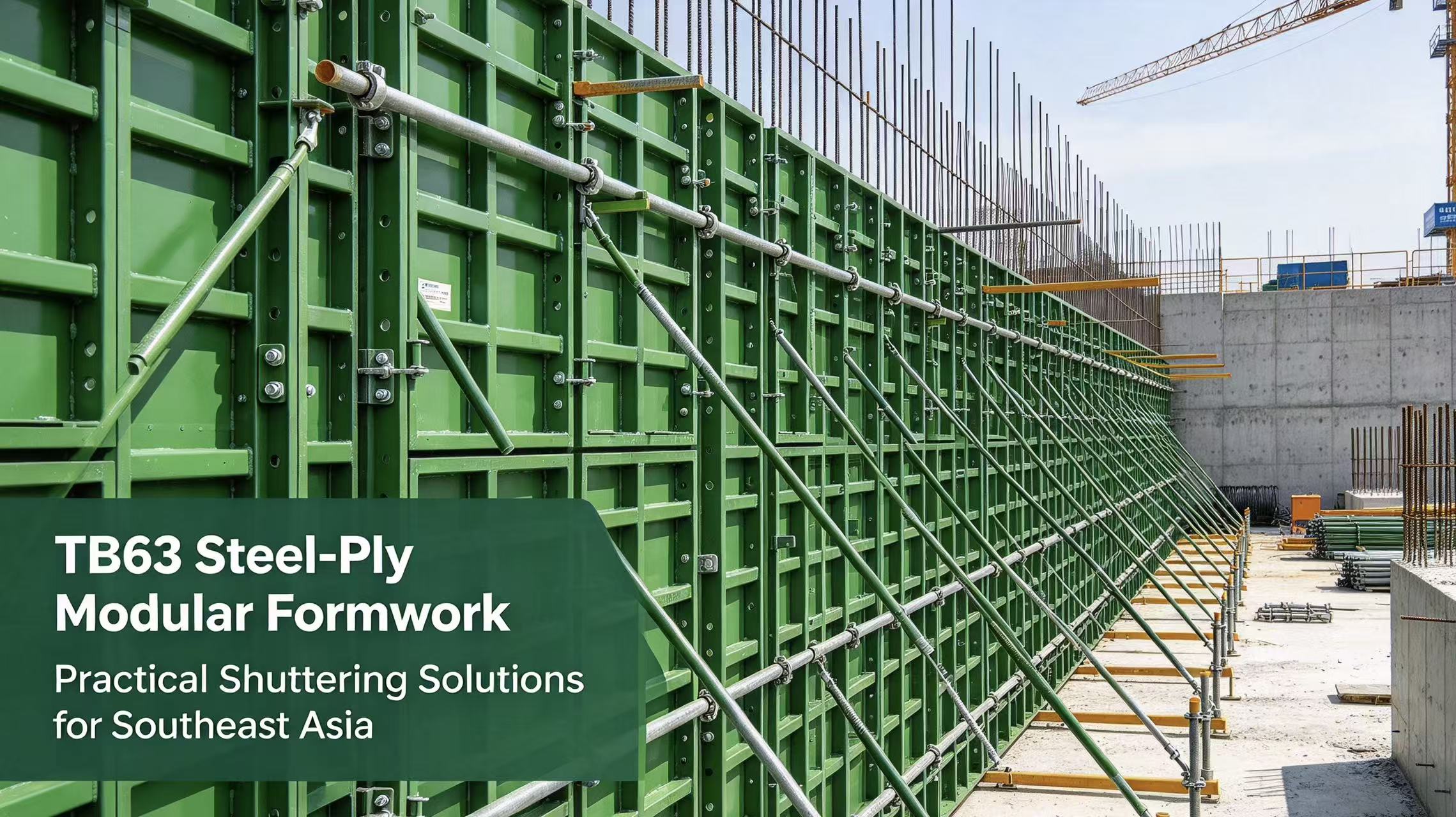 TB63 Series Steel‑Ply System: Practical Modular Steel‑Frame Formwork for Southeast‑Asia Construction