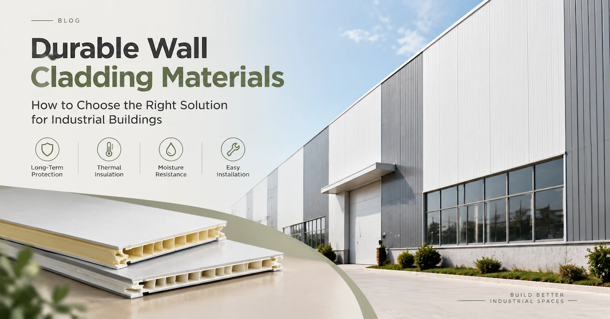 Durable Wall Cladding Materials for Industrial Buildings: How to Select Long-Term Protection Solutions