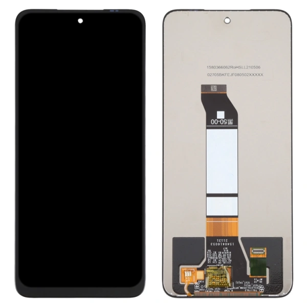 适用于小米 Redmi Note 10T 5G 的液晶显示屏触摸屏数字化仪组件(不含边框)