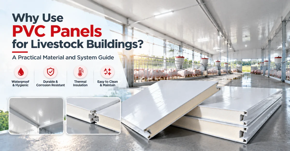 Why Use PVC Panels for Livestock Buildings?